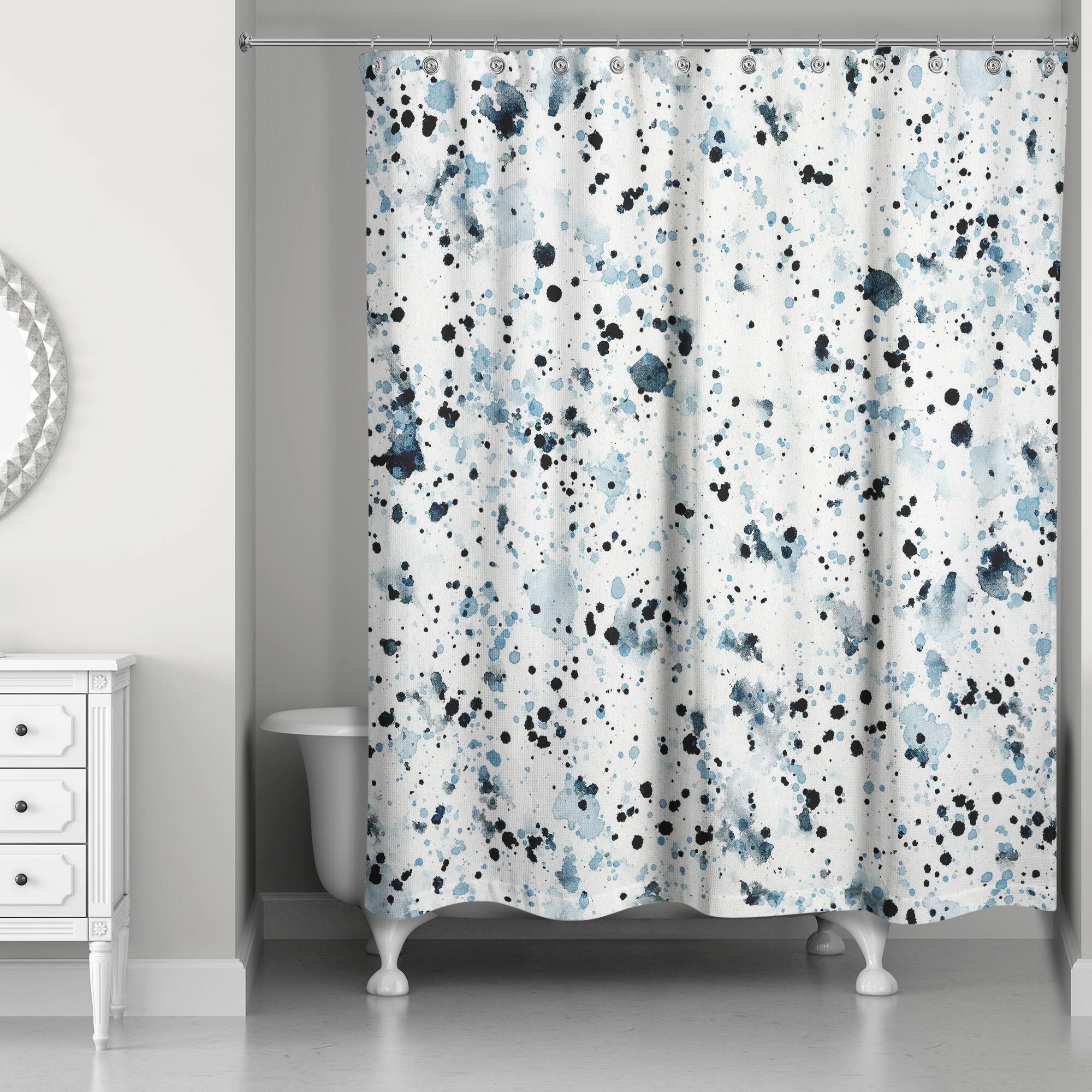 Speckled Shower Curtain